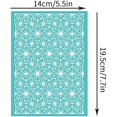 thumbnail image 2 of 2Pcs Silk Screen Stencils Diamond Pattern Self-Adhesive Silk Screen Printing Stencil Geometric Stars Reusable Mesh Transfer for Printing on Wood T-Shirts Canvas Fabric 19.5x14cm/7.7x5.5inch, 2 of 9