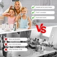 thumbnail image 4 of 4Pc Bathroom Accessories Set, Plastic Soap Dispenser and Toothbrush Holder Set, Soap Dish and Mouthwash Cup, Boho Bathroom Decor, White Bathroom Set, 4 of 6