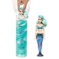 thumbnail image 5 of Barbie Poupée Révélation de Couleur avec 7 Surprises : 4 Sacs Mystères Contenant Queue de Sirène Surprise, Chaussures, Collier & Éponge; Révélations d'Eau Style Métallique de Poupée; 3 Ans et Plus [Styles Peuvent Varier], 5 of 5