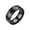 Black, variant on Rings Exquisite Frosted Silk Pattern Inlaid Rhinestone Alloy Ring for Women and Men Fashion Jewelry Elegant Unisex Ring, 5.65 cm, Green