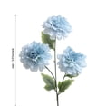 thumbnail image 3 of Dahlias Artificial Flowers, Faux Dahlias Real Touch, No Wilting, Low Upkeep, Dining Table Centerpieces, Wedding, Home Decor, #04_Blue, 3 of 6