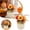 B, variant on Fall Pumpkin Centerpiece 5"x6"x10", Artificial Autumn Floral Arrangement with Maple and Sunflower, Thanksgiving Harvest Decor for Table, Mantel, Porch, Living Room, Home Festive Display