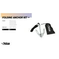 thumbnail image 6 of Pelican , 3 lb Folding Anchor, Galvanized Aluminum, Black, 6 of 6