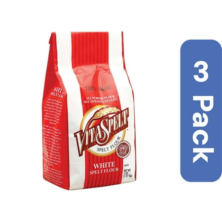 Vita Spelt Flour Spelt White Softened 5 lb (Pack Of 3)