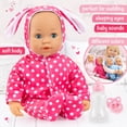 thumbnail image 3 of Muñeca bebé Bayer Anna 38 cm con sonidos interactivos, peluche suave, 3 of 6