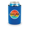 thumbnail image 1 of Lake Life Full Bottom Neoprene Can (Royal Blue), 1 of 3