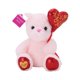 thumbnail image 1 of Peluche de San Valentín Way to celebrate Oso con Globo en Forma de Corazón 20 cm Oso Rosa, 1 of 4