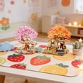 thumbnail image 4 of Cherry Blossom Tree House Building Set, 690Pcs Sakura Tree House Architecture Model Kit, Creative Desk Decor Birthday Gifts, 4 of 8