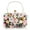 Black, variant on Women's Floral Evening bags 3D Sequins Evening Handbag Lady Party Wedding Clutch Purse Colorful Flower Formal Bag