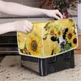 thumbnail image 3 of ZUXONGSY Sunflower Cow Toaster Cover 4 Slice Appliance Dust-Proof Cover Wide Slot for Kitchen Small Appliance Dust Cover and Fingerprint Protection Women Gift Kitchen Decor, 3 of 7
