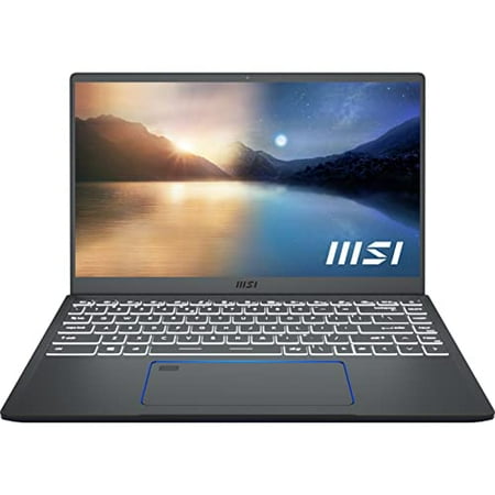 MSI Prestige 14 14" FHD Ultra Thin and Light Professional Laptop: Intel Core i7-1260P RTX 3050 16GB LPDDR4X 512GB NVMe SSD, Thunderbolt 4, MicroSD Card Reader, Win 11 Pro: Carbon Gray A12UC-006