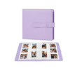 thumbnail image 1 of 3inches 128bolsillos Álbum Fotos Para Instax Mini Xtellar morado, 1 of 4