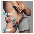 thumbnail image 2 of Tondeuse, Rasoir et Tondeuse pour Poils du Corps Entiers Rechargeables pour Hommes, 2 of 6