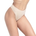 thumbnail image 3 of Tanga GRANKEE para mujer, transpirables y sin costuras, paquete de 6, 3 of 5