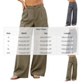 thumbnail image 3 of Samdudou Girls Flare Leg Sweatpants Elastic Waist Bootcut Trousers Casual Activewear Bottoms Sporty Yoga Pants Lounge Clothes for School Sports Size 5-15 Years, 3 of 5