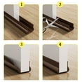 thumbnail image 6 of BIBABLYKE Soundproof Door Draft Stopper PVC Seal Strips Efficiency Door Bottom Sealing Strips for Noise Reduction & Insulation, 6 of 8