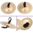 thumbnail image 4 of Dancing Zills, Brass Finger Cymbal Convenient Universal For Musical Instrument, 4 of 5