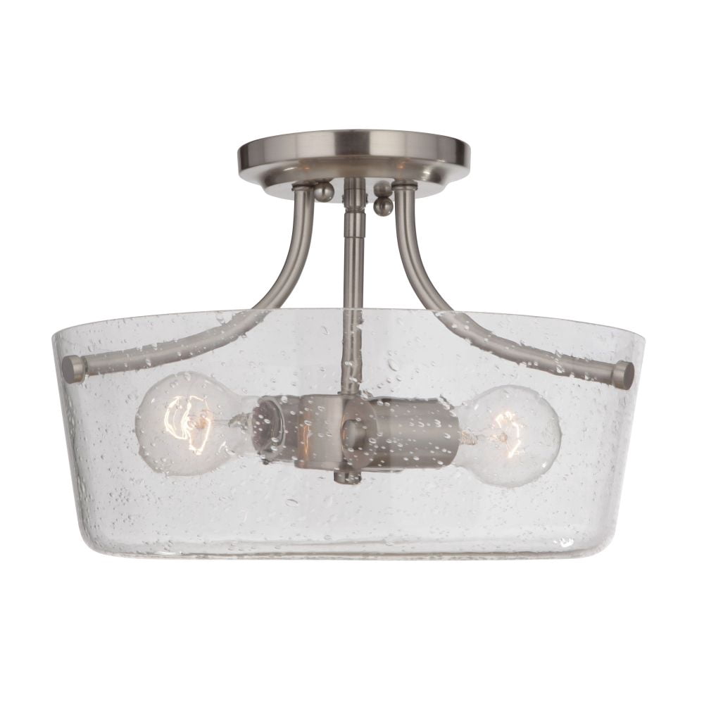 Craftmade Lighting - Two Light Semi Flush Mount - Ceiling Lighting - Tyler - Two