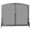 UniFlame Single Panel Olde World Iron Screen with Doors