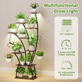 thumbnail image 4 of Plant Stand Indoor with Grow Light Tall 69 Inch 9 Tier Indoor Plant Shelf with LED Grow Lights Corner Plant Stand for Multiple Plants Living Room Balcony Decor, 4 of 8