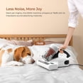 thumbnail image 6 of JIGOO J200 Dust Mite Mattresses Vacuum Cleaners, with Integrated Dual Cups, 13KPa Suction, UV Light, 60℃ Hot Air, LED Display, 6 of 10