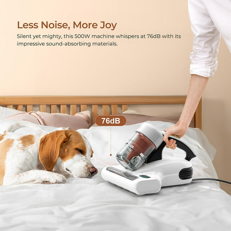 JIGOO J200 Dust Mite Mattresses Vacuum Cleaners, with Integrated