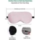thumbnail image 4 of 4 Pack Silk Sleep Masks For Comfortable Rest And Relaxation, 4 of 5