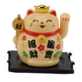 thumbnail image 4 of Cute Cat Fortune Ornament 2 Inch, Plastic, Auto Waving With Built In Solar Panel, Compact Size For Desk, Window, Car, Home Decor, 4 of 8