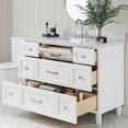 thumbnail image 4 of Ariel B48-BC-GRY Monroe 48" Single Free Standing Vanity Cabinet Only - Grey, 4 of 7