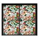 thumbnail image 1 of Lámina adhesiva estática para ventanas con motivos florales y arcoíris, 100 x 43 cm, adhesivo de PVC, 4 diseños botánicos para puertas de cristal, 1 of 5