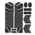 thumbnail image 1 of Mountain Bike Stickers, Five-star Bike Frame Protection Tape Protective High Impact Resistance  For  Frame Protection For Mountain Bike, 1 of 8