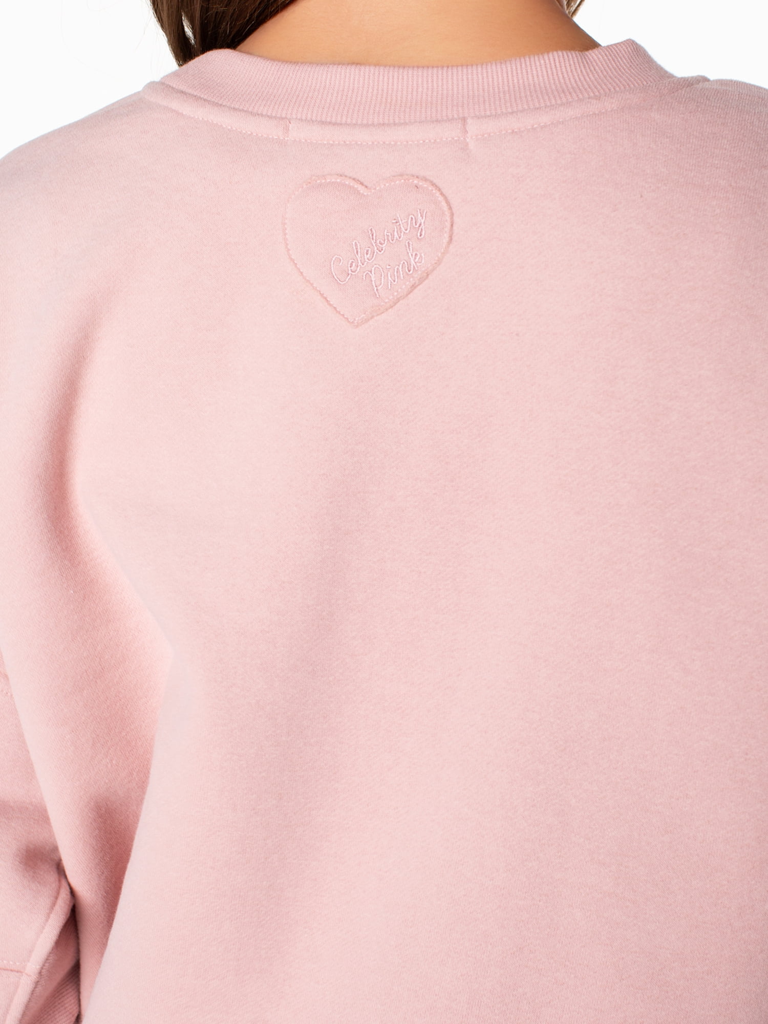Celebrity Pink Women's and Women's Plus Pullover Sweatshirt, Sizes XS-4X