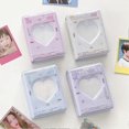 thumbnail image 2 of Photo Card Binder, 3 Inch Cute Photo Card Holder, Love Hollow Album, Pocket Collection Book, Photos, Small Cards, 2 of 5