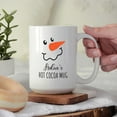 thumbnail image 3 of Kids Personalized Snowman Hot Cocoa Mugs, Snowman Face Christmas Coffee Mug, Custom Name Snowman Ceramic Mug For Christmas, Snowman Xmas Tea Cup, Xmas Hot Chocolate Cup, White Cups 11oz 15oz, 3 of 7