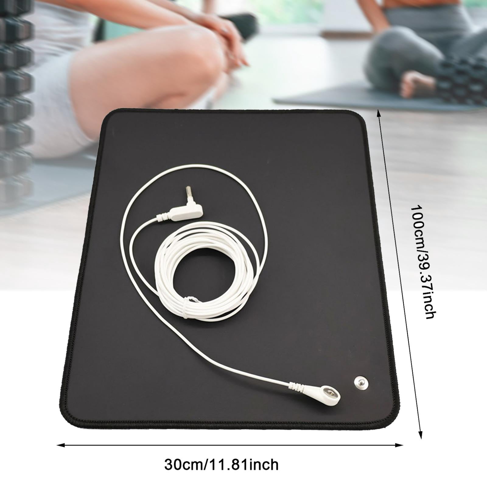 Zxpjkyu Yoga Grounding Mat Earth Mat Anti-slip Anti-static Multipurpose Grounding Mouse 30x100cm