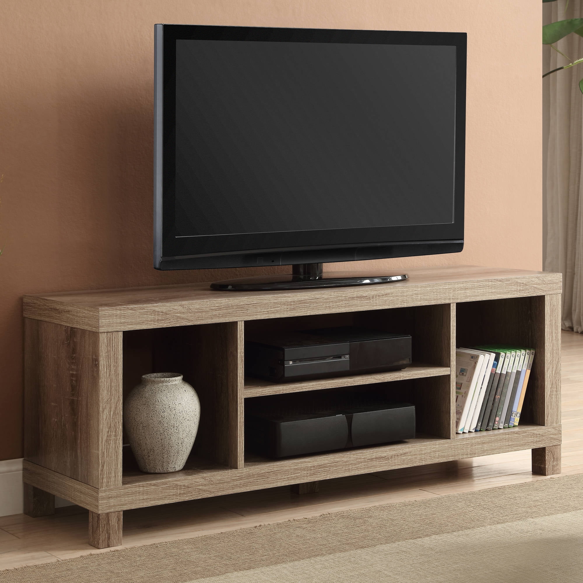 Mainstays Tv Stand For Tvs Up To 42 Multiple Colors Walmart