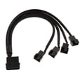 thumbnail image 2 of Fan Splitter four pin to 3 Pin Converter Power Cables 270mm for PC Coomputer Case (Pack of 1), 2 of 8