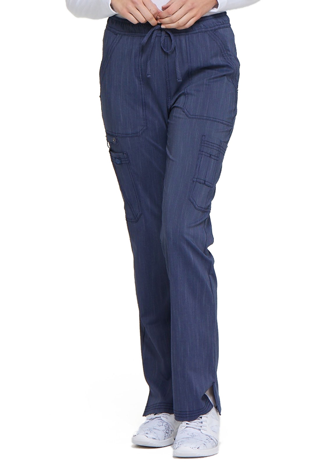 Dickies Advance Women Scrubs Pant, Mid Rise Boot Cut Drawstring, DK170P