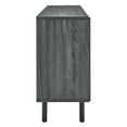 thumbnail image 3 of Modway Kurtis 59" MDF and Particleboard Sideboard in Charcoal, 3 of 10