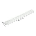 thumbnail image 2 of Uxcell Rectangle Shape Ventilation Grille Aluminum Alloy Louvered Air Vents 15.75 x 1.97 Inch 3pcs, 2 of 5