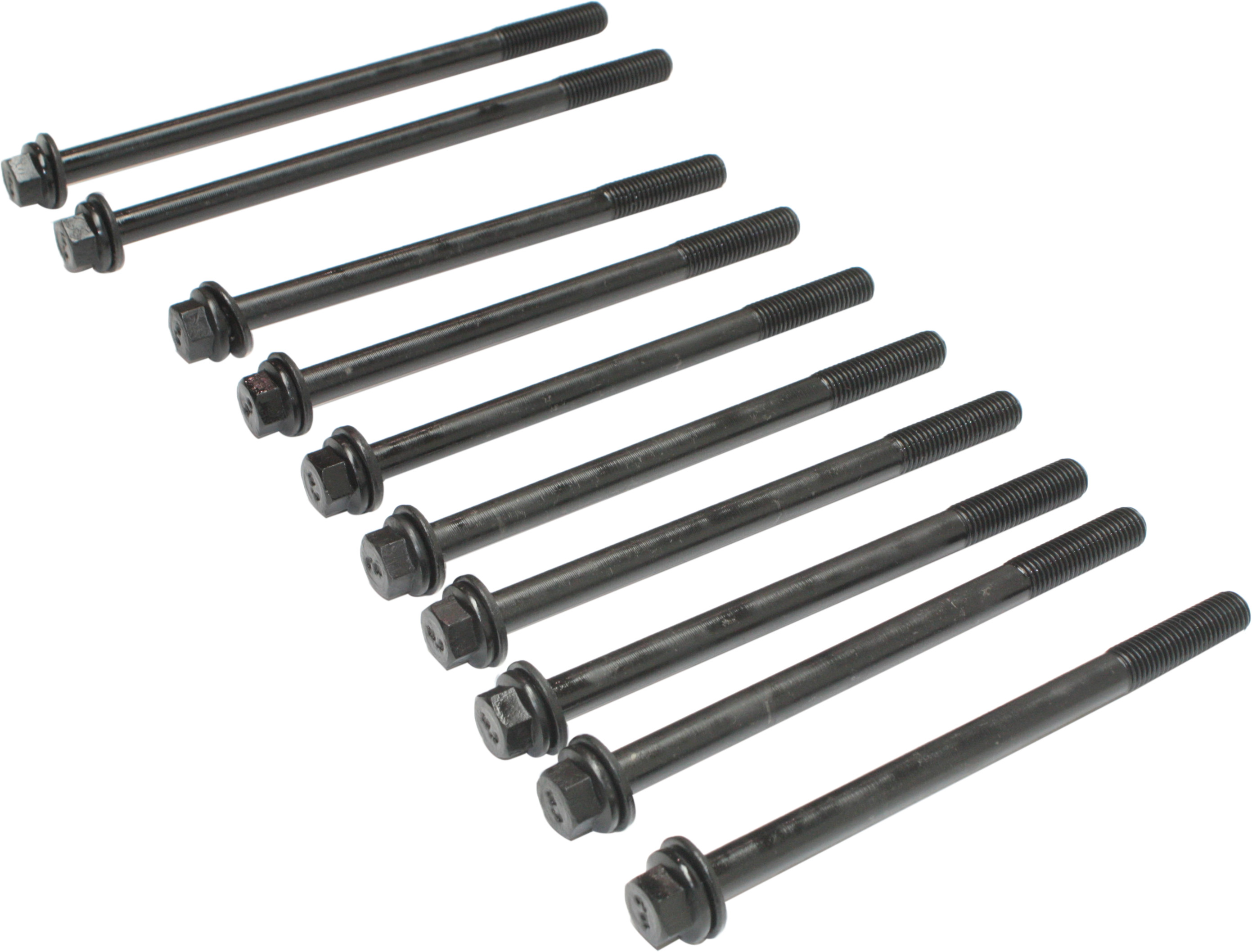 Cylinder Head Bolt Compatible with 2003-2007 Honda Accord 2004-2008 Acura TSX 4Cyl 2.4L Set of 10