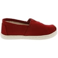 thumbnail image 2 of Toms Chaussure Plate Rouge en Toile Hauteur Cheville - 7M, 2 of 3