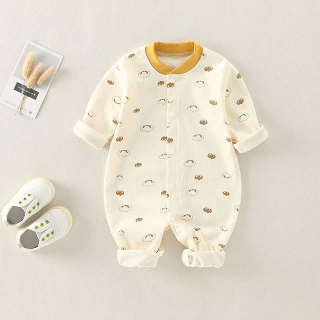 XZNGL Young 1-9 Months Jumpsuit Hooded Cotton Rompers Infant Spring And Summer Outfits