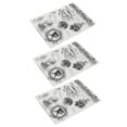 thumbnail image 4 of Sellos para hacer tarjetas, 3 uds., sello transparente, sellos transparentes únicos, sellos transparentes DIY, elegantes y modernos Jadeshay A, 4 of 8