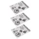 thumbnail image 4 of Sellos para hacer tarjetas, 3 uds., sello transparente, sellos transparentes únicos, sellos transparentes DIY, elegantes y modernos Jadeshay A, 4 of 8