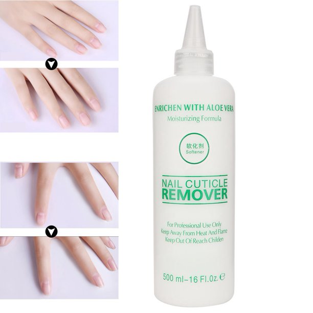 Suavizante Nail Art Tool 500ML Suavizante De Uñas, Suavizante De Cutículas De Uñas, Cáscara De Pie Para Talones Agrietados, Piel Muerta Y Callos Elimina Y Repara Talones ANGGREK Nail Dead Skin Removal