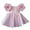 Pink, variant on Otqutp Wedding Dresses for Baby Girls Kids Toddler Baby Girls Birthday Dress Solid Flower Princess Pageant Dress Party Prom Ball Gown Dresses(Red,4-5 Years)