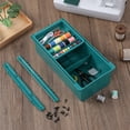thumbnail image 4 of SWETRACE Organizador Plástico Verde Con Cajones Para Guardar Suministros De Oficina, 4 of 6