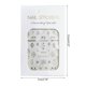 thumbnail image 3 of 20Sheets 5D Embossed Nail Stickers Flower Diamond Nail Art Stickers Self Adhesive French Nail Decals for Nail Designs, 3 of 4