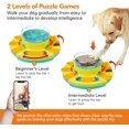 thumbnail image 4 of Dog Puzzle Toy 2 Levels, Slow Feeder, Dog Food Treat Feeding Toys for IQ Training, Dog Entertainment Toys for All Breeds 4.2 Inch Height, 4 of 6